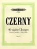 Czerny, Carl : 40 Daily Exercises Op.337