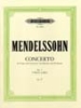 Mendelssohn, Felix : Concerto No.1 in G minor Op.25