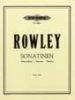 Rowley, Alec : 4 Short Sonatinas Op.40 'The Seasons' Vol.1