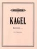Kagel, Mauricio : Rrrrrr? : 8 Stücke für Orgel