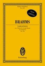 Brahms, Johannes : Variations on a Theme of Haydn