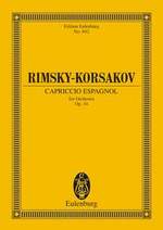 Rimsky-Korsakov, Nicolaï : Capriccio Espagnol Op34