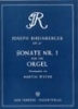 Rheinberger, Josef Gabriel : Livres de partitions de musique