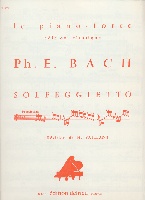 Bach, Carl Philipp Emanuel : Solfeggietto
