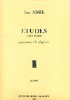 Absil, Jean : Etudes préparatoires à la polyphonie Opus 107 - Volume 2