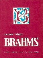 Tiénot, Yvonne : BRAHMS - Biographie