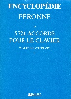 Peronne, P. : Encyclopédie : 5724 Accords pour le Clavier