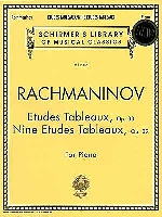 Rachmaninoff, Sergei : Etudes Tableaux, Op. 33 and 39