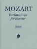 Variations pour piano / Variations for Piano (Mozart, Wolfgang Amadeus)