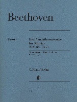 Trois Oeuvres  variations WoO 70, 64 et 77 / Three Variation Works WoO 70, 64 and 77 (Beethoven, Ludwig van)