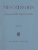 ?uvres choisies pour piano / Selected Piano Works (Mendelssohn, Félix)
