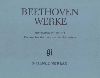 Beethoven, Ludwig van : ?uvres pour piano  quatre mains / Works for Piano four-hands