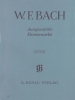 ?uvres pour piano, Slection / Piano Works, Selection (Bach, Wilhelm Friedemann)
