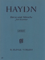 Danses et Marches pour piano / Dances and Marches for Piano (Haydn, Josef)