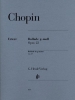 Ballade en sol mineur Opus 23 / Ballade in G minor Opus 23 (Chopin, Frdric)