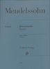 Mendelssohn, Félix : Piano Works Volume 1
