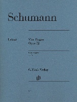 Schumann, Robert : Vier Fugen Opus 72