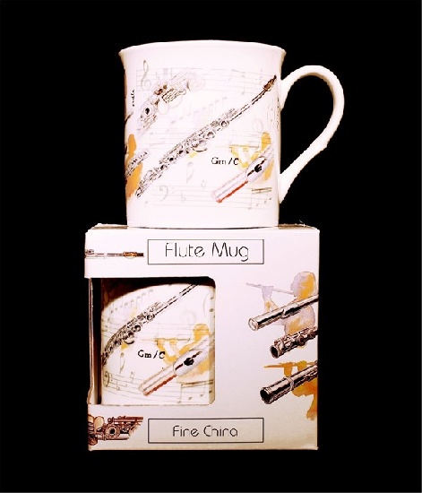 Fine China Mug - Flute Design