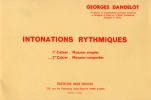 Dandelot, Georges : Intonations Rythmiques 2ème Cahier