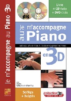 Minvielle-Sebastia, Pierre : Je m?accompagne au Piano 3D + CD + DVD