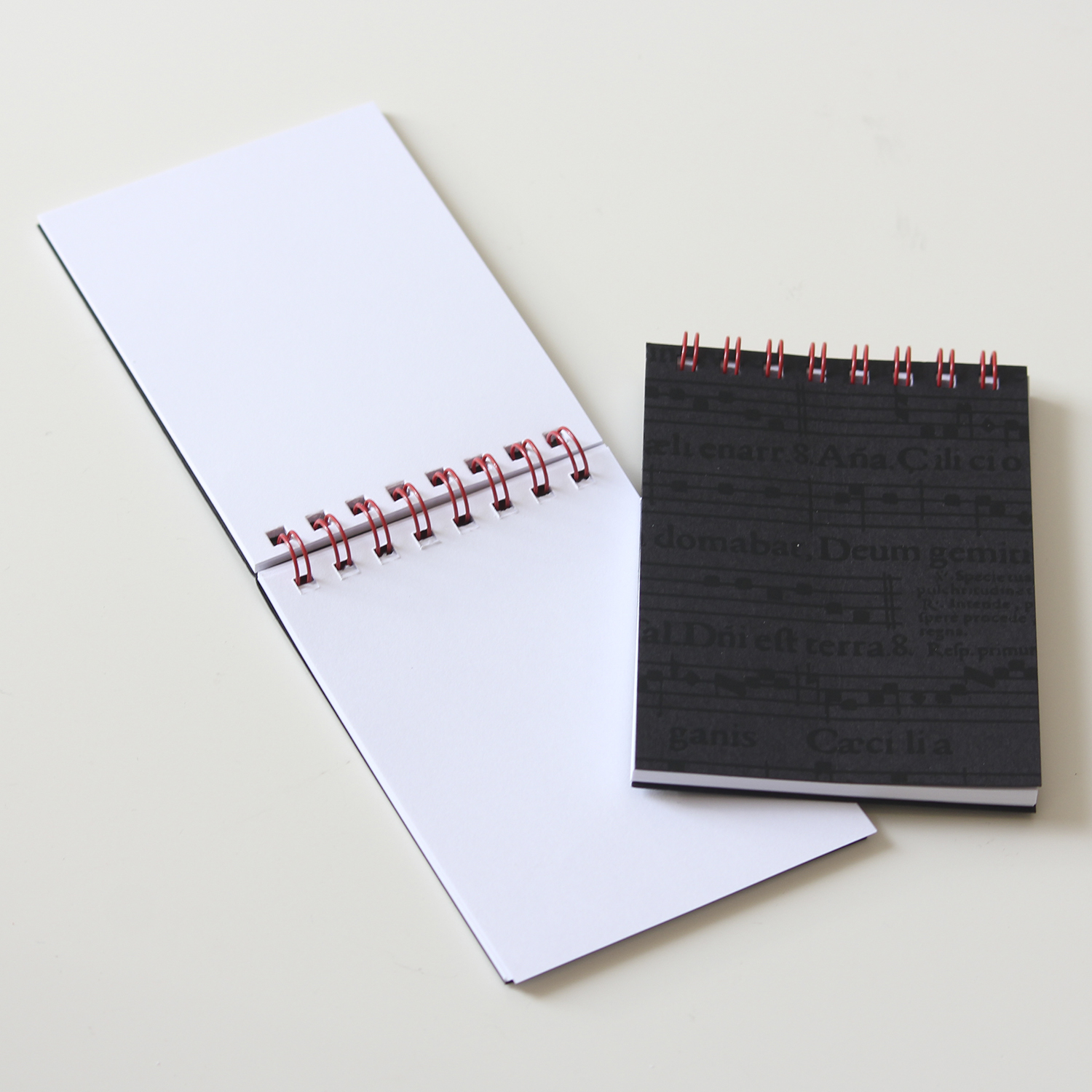 Bloc-Notes Sainte Ccile - Format A7 - Noir
[Notebook A7 - St. Cecilia Black Version]