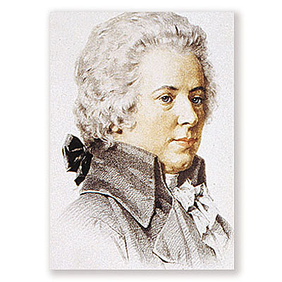 Carte Postale Mozart