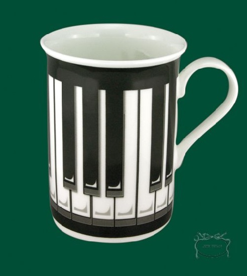 Mug - Touche de Piano (Noir / Blanc)
