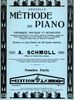 Schmoll, A : Methode De Piano - Volume 1