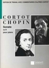 Chopin, Frédéric : Sonate Opus 35 Révision par Cortot