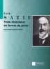 Erik Satie: Trois Morceaux en Forme de Poire pour Piano 4 Mains