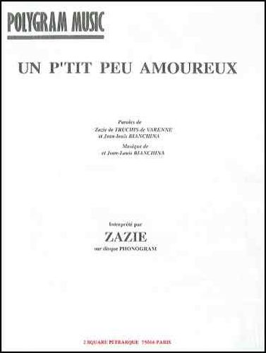 Zazie : Un P'Tit Peu Amoureux