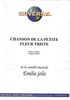 Chatel, Philippe : Chanson De La Petite Fleur Triste