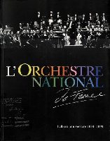 L'Orchestre National de France Radio France sous la direction de Gilles CANTAGREL