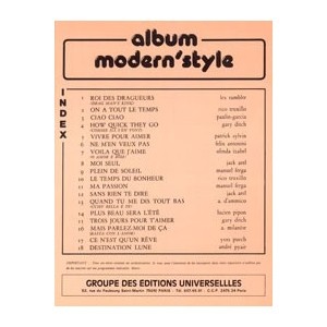 Album Modern'style